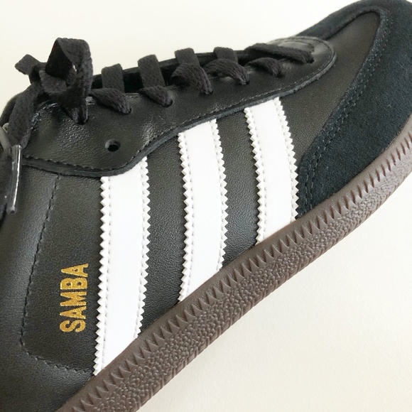 NIB Adidas Samba Classic Soccer Shoes Black - Picture 3 of 10